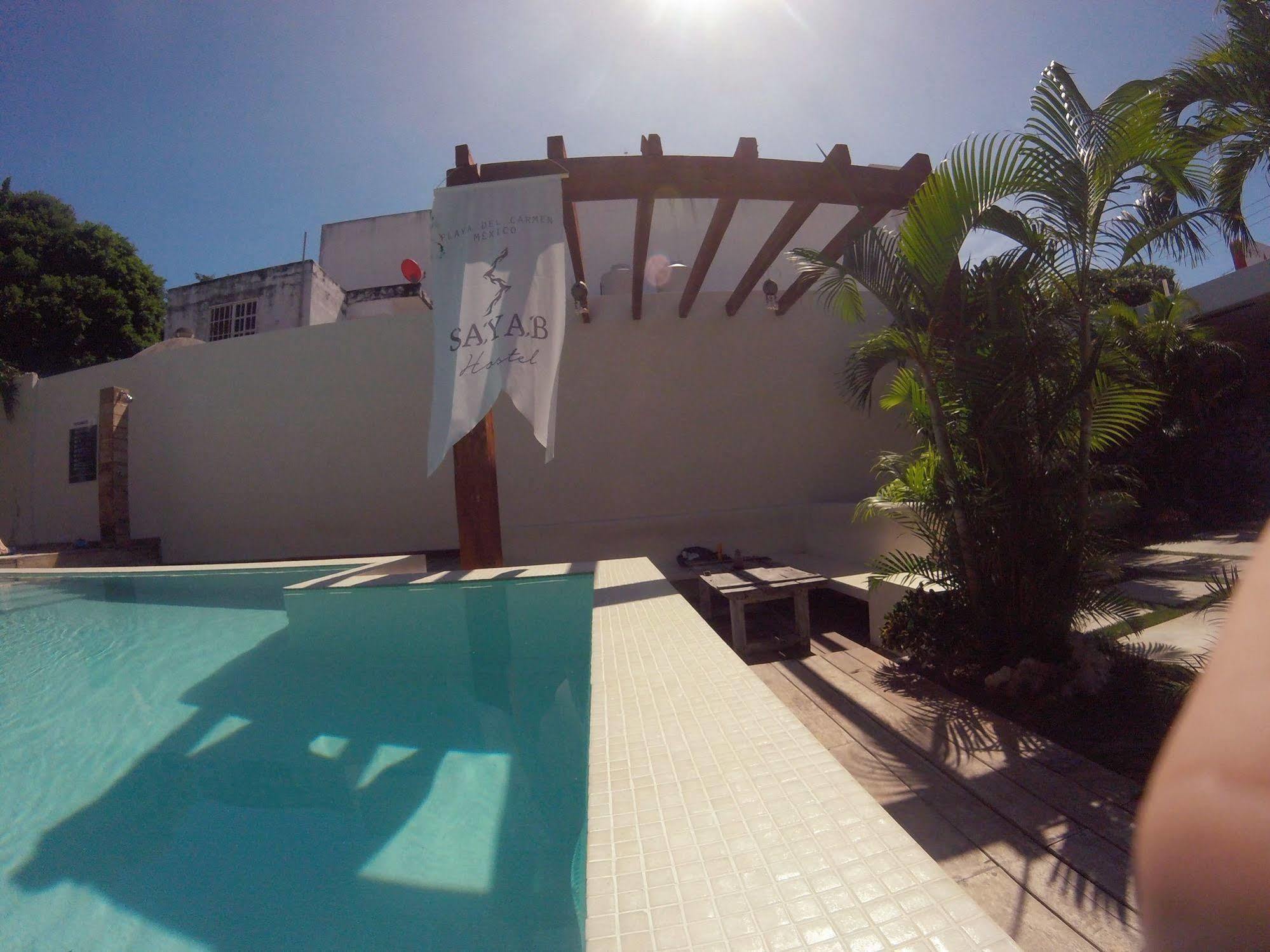 Sayab Vandrehjem Playa del Carmen Eksteriør billede